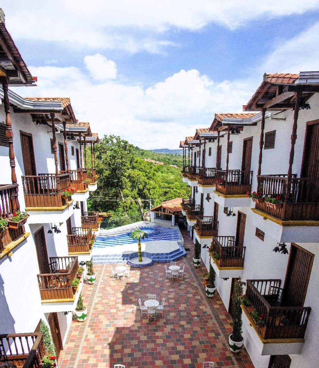 Hotel Alejandria Barichara Esterno foto